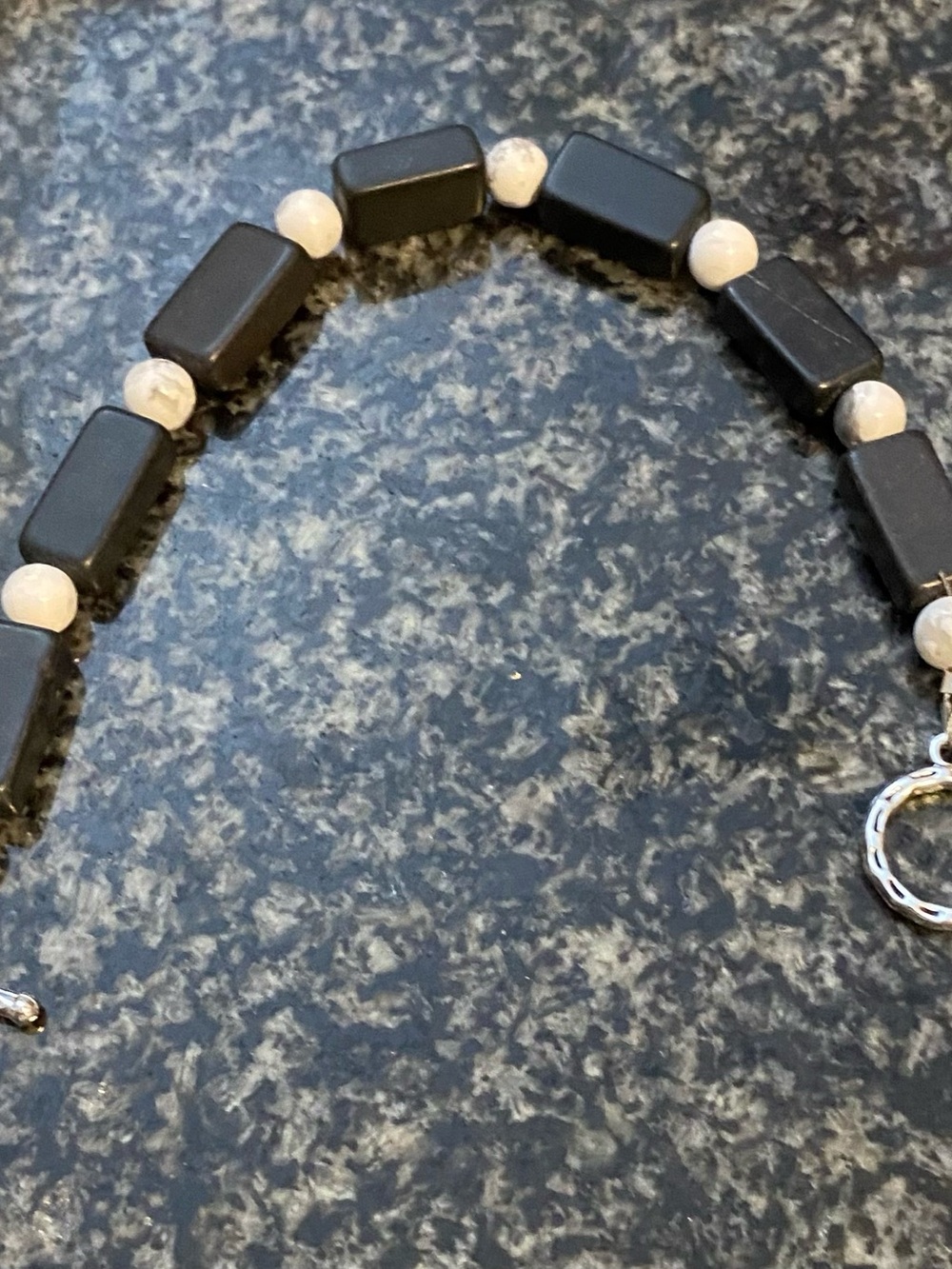 Bloodstone & Howlite healing bracelet